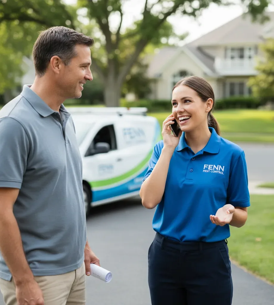 Fenn Pest Control customer support in Brick